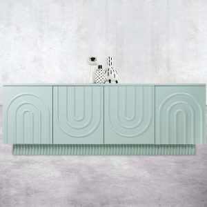 Puglia Credenza in Ice Blue