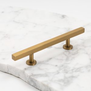 Brushed Brass Bar Pull (Set of 2)