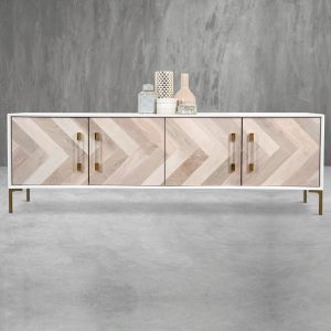 Corfu 4 Door Credenza