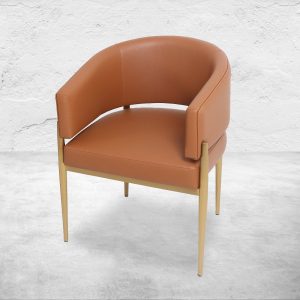 Jetson Dining Chair in Faux Leather