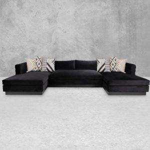 Milan 3 Piece U Sectional