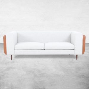 Shelter Island Sofa in Dual Fabric