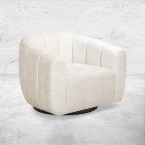 South Beach Occasional Chair in Hammered Velour